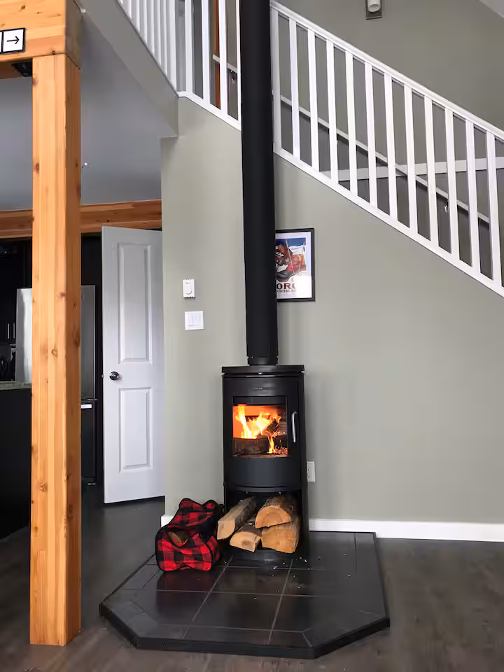 Interior detail at Bonnie Doon cabin