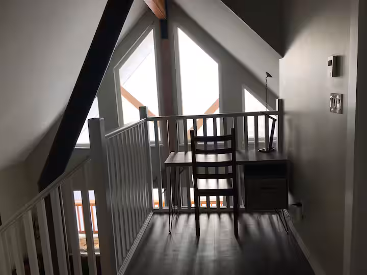 Interior at Bonnie Doon cabin