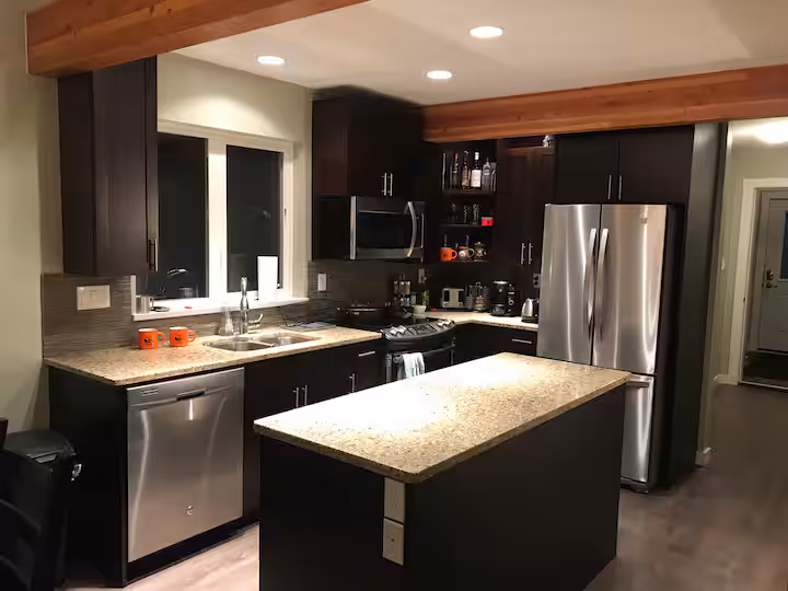 Interior at Bonnie Doon cabin