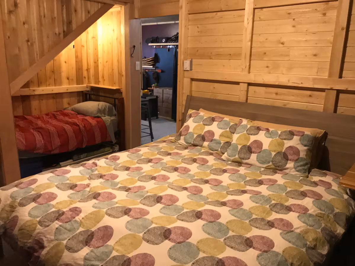 Interior at Bonnie Doon cabin