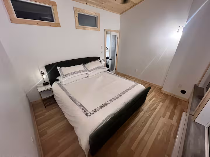 Interior at Double Black Retreat cabin