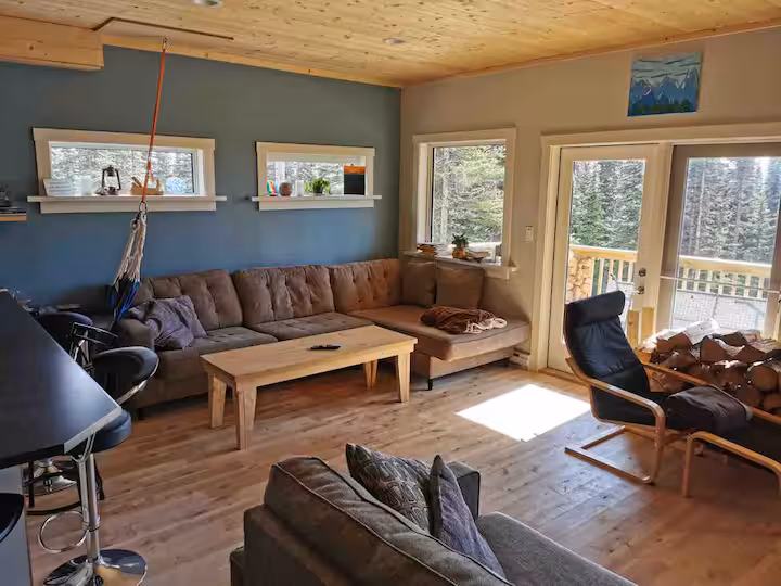 Sunrise Chalet cabin kitchen, fully equipped